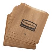 Waxed Bags for Sanitary Napkin Receptacle 50 bags/bundle; 250 per carton