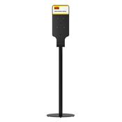 AutoFoam Hand Sanitiser Dispenser Station (Metal Stand) - Black image