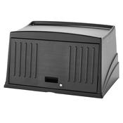 Executive Locking Security Hood for Traditional Housekeeping Carts, Black