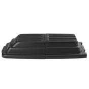 Structural Foam Lid for 1/2 Cubic Yard Tilt Truck, Black