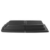 Structural Foam Lid for 1 Cubic Yard Tilt Truck, Black