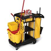 Janitorial Cleaning Cart - High-Capacity image
