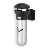 Infinity Wall-Mount Smoking Receptacle Stainless Steel/Black image