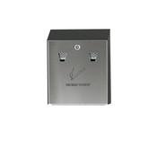 Smokers’ Station Wall-Mount Urn w/ Keyed Cam Lock Black
