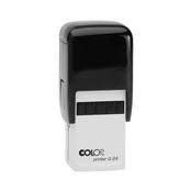 Teacher stamp Q24, 24 x 24mm (4 lines of text) image