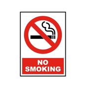 "No Smoking" Sign - Aluminium image