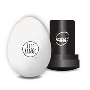 Egg stamp with logo