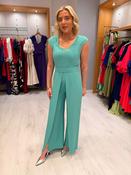 Casting Turquoise Jumpsuit