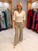 Yaya Fine Knit V-Neck Top