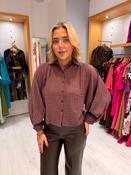 Soaked Textured Button-Down Blouse image