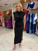 Kaffe Black Stretch Skirt