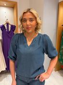 Smashed Lemon Denim Top