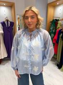 Smashed Lemon Blue Blouse