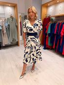 Moncho Heredia Navy Dress