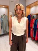 Yaya White Waistcoat