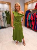 Carla Ruiz  Deep Lime Midi Dress image