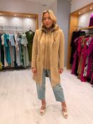 Hv Polo Camel Double Layered Coat image