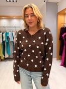 Smashed Lemon Polka Dot Knit image