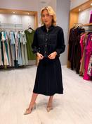 St. Tropez Denim Midi Skirt