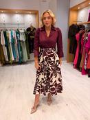 Rolemode Burgundy Shirt Dress