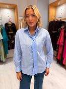 K Design Blue Pinstripe Shirt image
