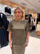Kaffe Khaki Top