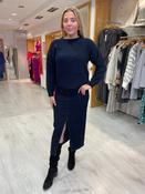 My Essential Wardrobe Navy Knit Sweater image