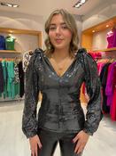 Karen By Simonsen Metallic Top