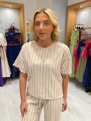 Smashed Lemon Stripe Knit Top