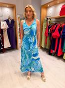 K Design Blue Maxi Dress