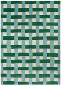Harlequin Basketweave Emerald/Aquamarine 144107