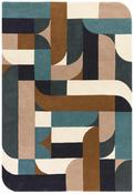 Matrix 89 Klotski Teal Rug