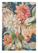 Sanderson Dahlia and Rosehip Teal 50608 Custom image