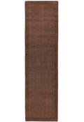 York Handloom Runner Chocolate