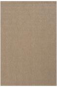 Beige Chevron Jute &amp; Sisal Rug for Outdoor Area in Small size 80 × 150 cm image