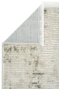 Cream &amp; Green Abstract Rug with Soft Pile for Bedroom and Living Room in Small size 80 × 50 cm image