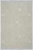 Grey Scandi Plain Jute Rug for Outdoor Area in Small size 80 × 150 cm image