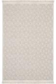 Beige Scandi Patterned Washable Rug for Outdoor Area in Small size 80 × 150 cm image