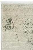Cream &amp; Green Abstract Rug with Soft Pile for Bedroom and Living Room in Small size 80 × 150 cm image