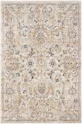Beige &amp; Cream Persian &amp; Oriental Floral Rug for Bedroom and Living Room in Small size 80 × 150 cm image