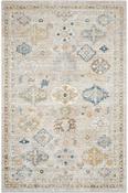 Beige &amp; Multicolour Persian &amp; Oriental Rug with Plush Soft Pile for Bedroom and Living Room in Small size 80 × 150 cm image