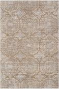 Brown &amp; Cream Persian &amp; Oriental Rug for Bedroom and Living Room in Small size 80 × 150 cm image
