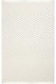 Cream Scandi Geometric Rug for Bedroom and Living Room in Small size 80 × 150 cm image