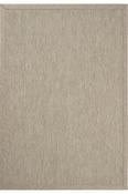Beige &amp; Cream Bordered Jute &amp; Sisal Rug for Outdoor Area in Small size 80 × 150 cm image