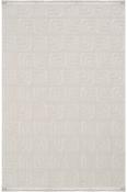 Grey Scandi Geometric Rug for Bedroom and Living Room in Small size 80 × 150 cm image
