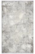 Cream &amp; Grey Abstract Rug for Bedroom and Living Room in Small size 80 × 150 cm image