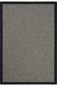 Grey Bordered Jute &amp; Sisal Rug for Outdoor Area in Small size 80 × 150 cm image