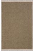 Brown Jute &amp; Sisal Flatweave Rug with Soft Pile for Outdoor Area in Small size 80 × 150 cm image