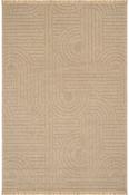 Brown Jute &amp; Sisal Scandi Jute Rug for Outdoor Area in Small size 80 × 150 cm image