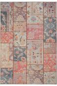 Multicolour Patchwork Cotton Washable Rug for Kitchen in Small size 75 × 150 cm image